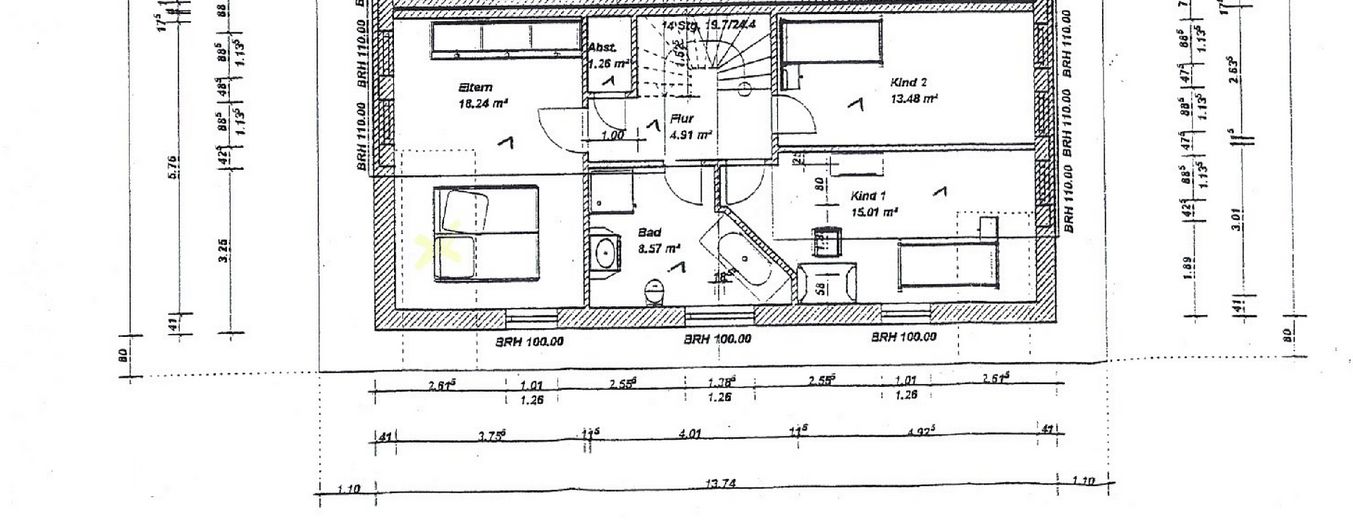 Grundriss Obergeschoss
