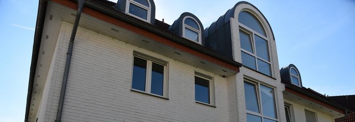 Frontansicht Haus