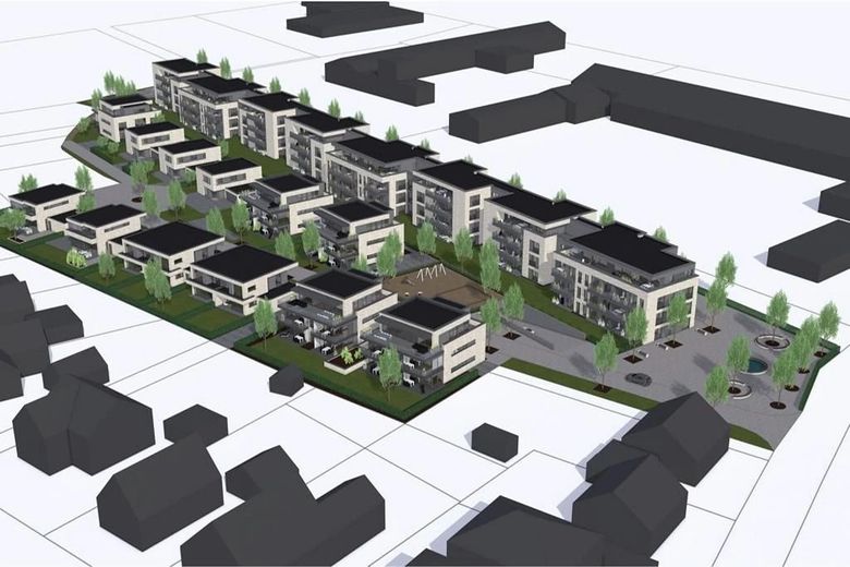 Modernes Wohnen in Verl - 3-Zimmer Beispielwohnung der Westallee und Westheide – Visualisierung Wohnhäuser
