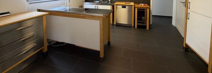 Küche - Blick vom Wohnzimmer