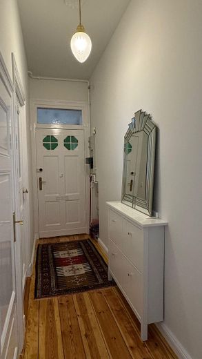 Wunderschöne vollmöblierte Altbau-Wohnung am Stadtpark Steglitz – Flur