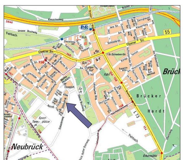 Auszug Stadtplan