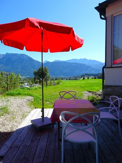 Terrasse und Garten