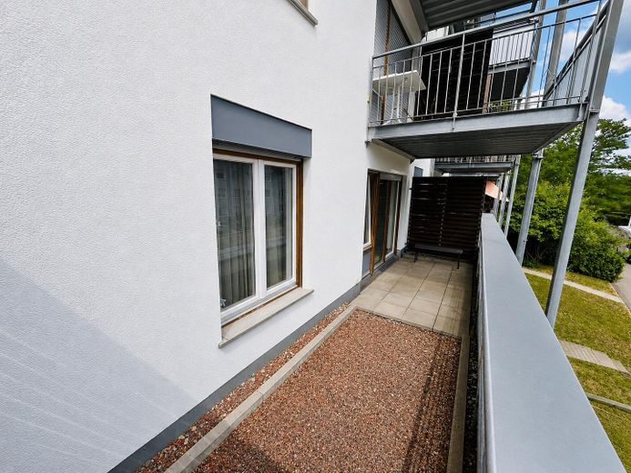 Bez prowizji: 3,5-pokojowe mieszkanie o niskim progu/barierach w Holzgerlingen – Südbalkon / Terrasse