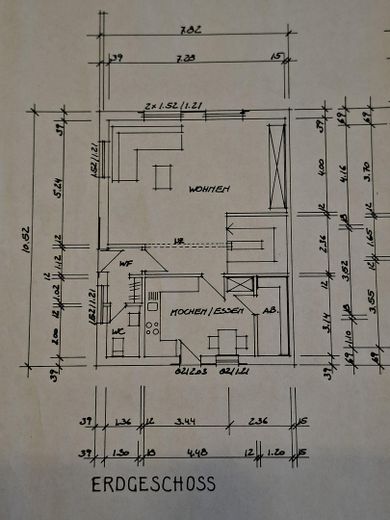Modernisiertes Einfamilienhaus mit Wärmepumpe, großer PV-Anlage und großzügigem Grundstück – Grundriss Erdgeschoss