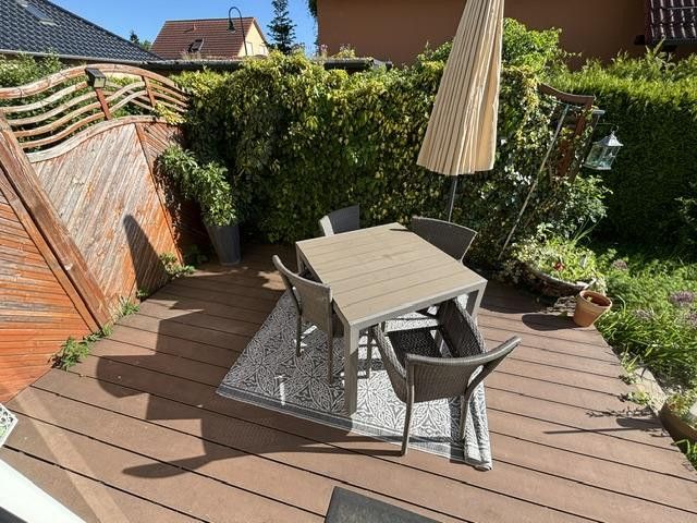 Einfamilienhaus mit Garage und charmantem Garten – Ihr neues Zuhause in Klinga / Parthenstein – Terasse
