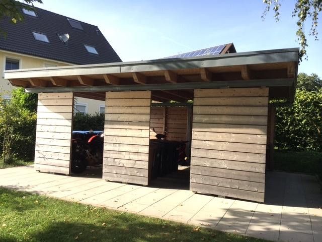 gepflegtes Müllhaus 