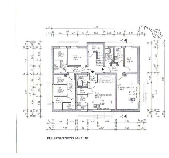 Grundriss Souterrain