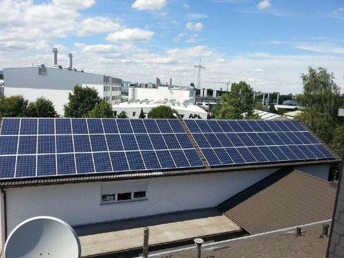Solarzellenplatten
