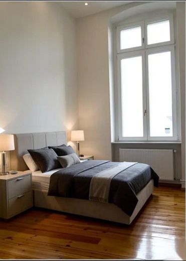 Altbauwohnung in Berlin-Mitte – Schlafzimmer