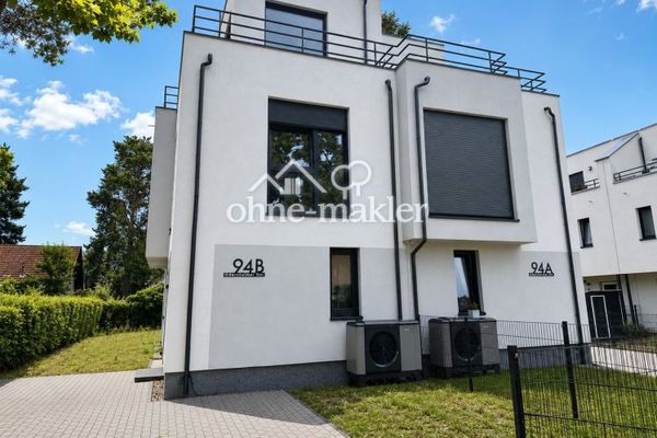 Nuova costruzione a Berlino-Müggelheim – A+, terrazza sul tetto, giardino, 4,5 locali, senza provvigione