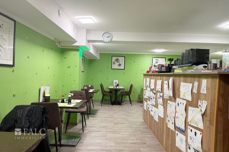 Ihr neues Sushi-Restaurant: Attraktive Gewerbefläche in bester Lage – Essbereich