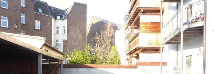 Hofansicht Carports