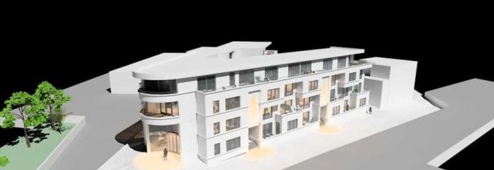 Terreno con edificaciones existentes para un complejo residencial - cerca del centro