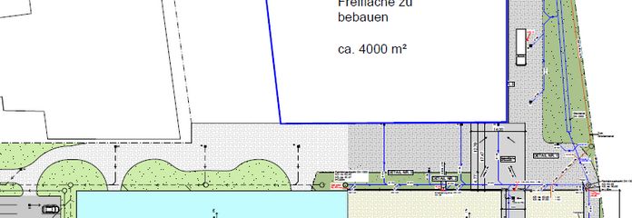 Lage der Baufläche