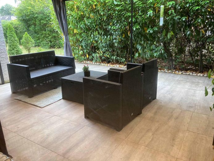 Gepflegtes Reihenendhaus mit Garten in Bremen-Huchting – Terrasse Ansicht 3