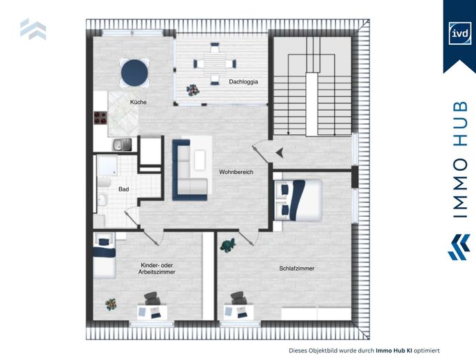 ++Wolne od zaraz | Klimatyzacja | Miejsce parkingowe | Loggia na dachu! Wymarzone mieszkanie w centrum-wschód ++ – 5721417-1L343eoaCiLSXL35geazk6mR-grundriss.jpg