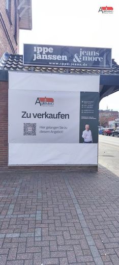 Wohn- und Geschäftshaus in Bestlage von Aurich – Werbeflächen