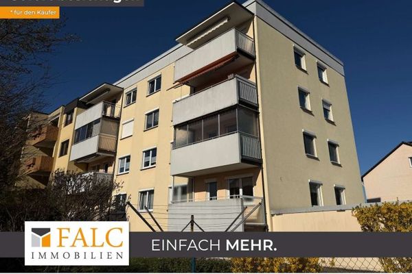 Mieszkanie ponad dachami Eckental – balkon od strony południowej, daleki widok i garaż w cenie