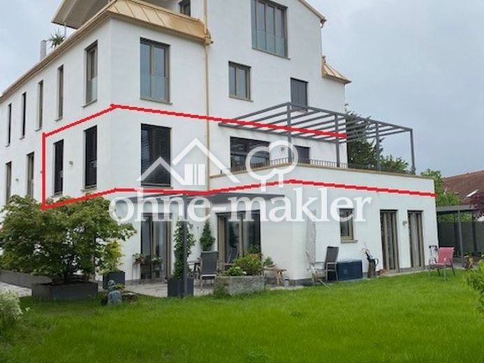 Traunstein’in en gözde konumunda! Geniş çatı teraslı, yeni yapılmış özel 2 odalı daire – Fotoğraf 1