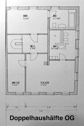 Grundriss Obergeschoss