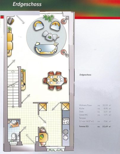 Schönes, ruhig gelegenes Reihenmittelhaus (Energiekl. B), 4 Zi, 2 Bäder, Garage, 200m zur U-Bahn – फोटो 11