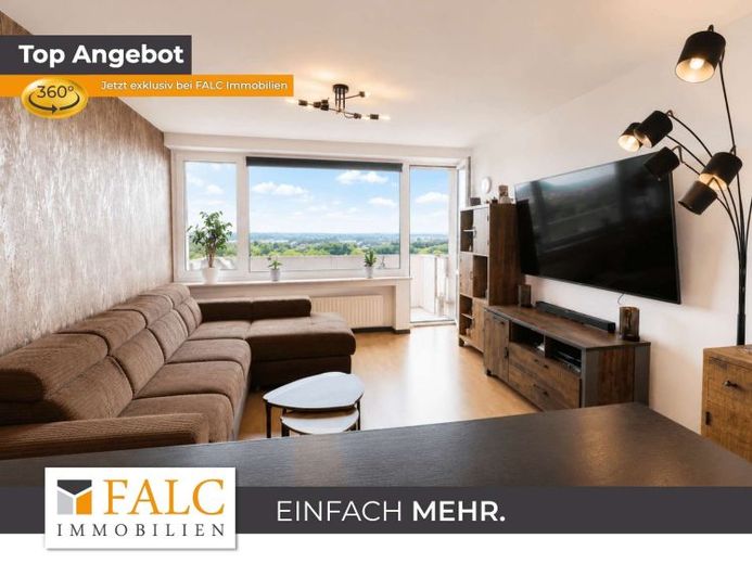 Über den Dächern von Köln: Helle 4-Zimmer-Familienwohnung mit Loggia und Weitblick – Foto 1