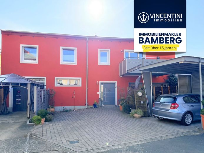 Renoviertes Einfamilienhaus mit Balkon, Carport und flexiblen Nutzungsmöglichkeiten – IMMOBILIENMAKLER-BAMBERG-Haus-kaufen