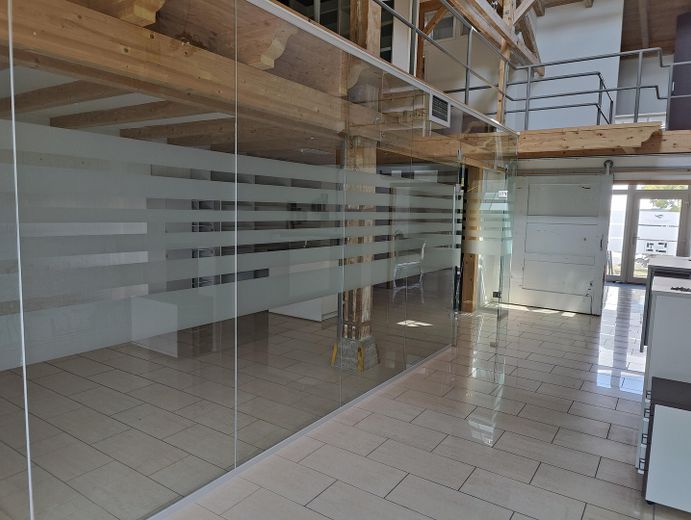 Loft-Büro in der Frachthalle – Erdgeschoss