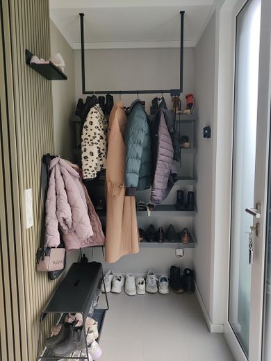 Flur mit Garderobe