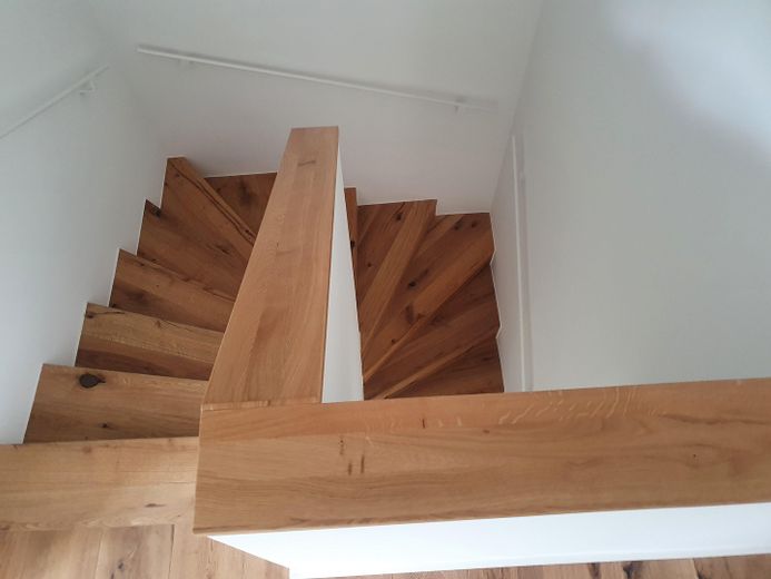 Innenliegende Treppe