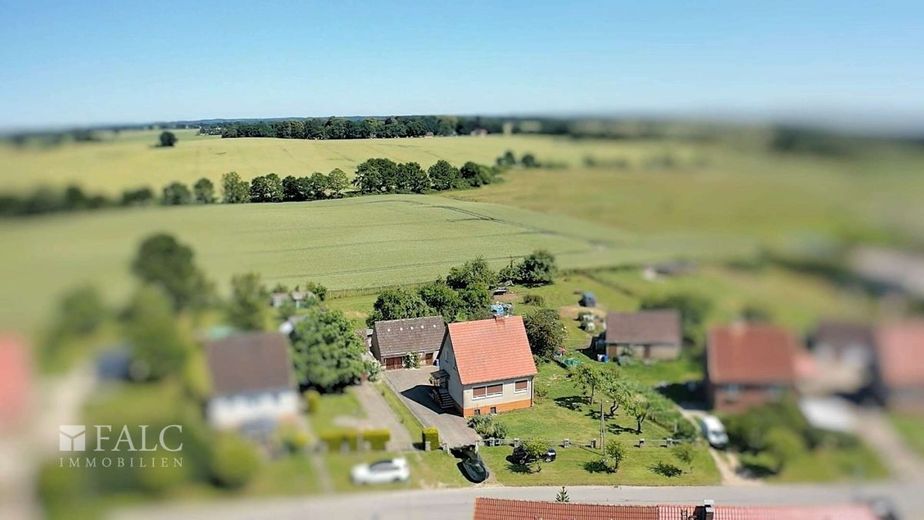 *** Wohnen im Biosphärenreservat Schaalsee - Einfamilienhaus mit großem Grundstück*** – Luftbild