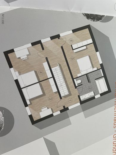 Neuwertiges und modernes Haus in Traumlage – Grundriss Obergeschoss