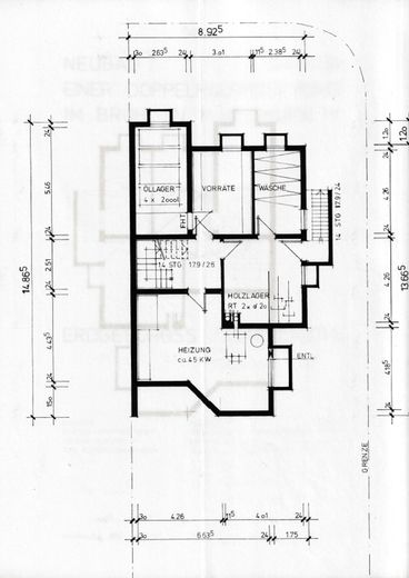 Grundriss Untergeschoss