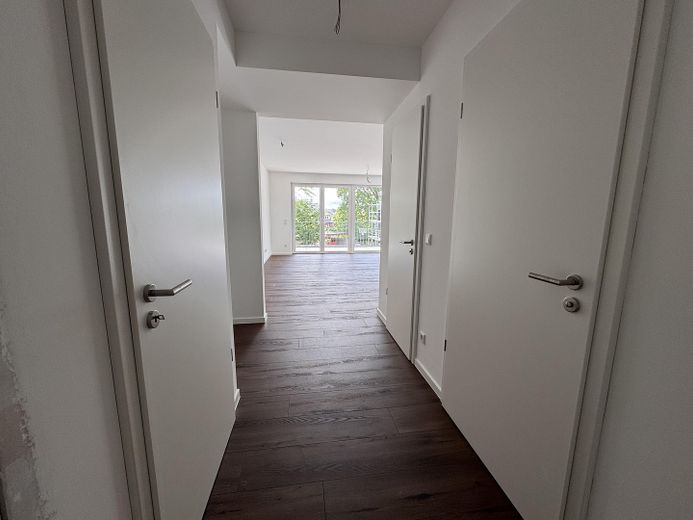 Neubau 2-Zimmerwohnung an der Westallee in Verl – Flur