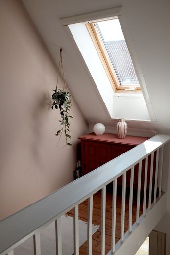 Euer Haus im Grünen: 192qm, großes Grundstück, Altbau-Charme – Flur, Obergeschoss