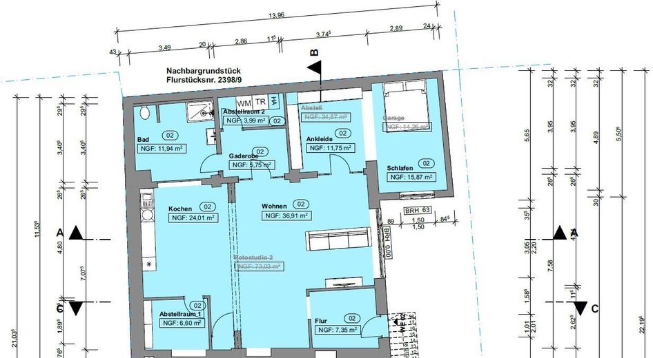 5% AfA - Auf 124 m² stilvoll Wohnen oder mit Rendite vermieten - The Carpenters Loft – Foto 14