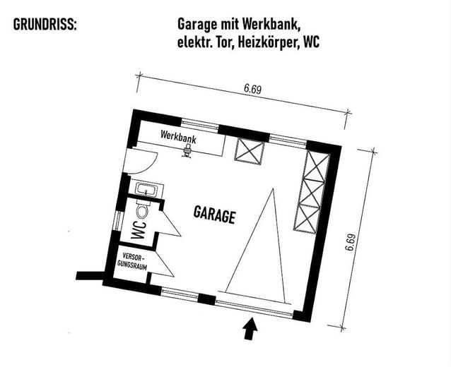 Traumhaus mit Sauna & großzügigem Gartengrundstück in Aurich-Wiesens – Provisionsfrei – PKW-Garage Erdgeschoss