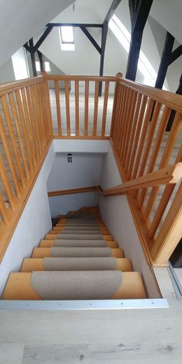 Treppe zur Wohnung