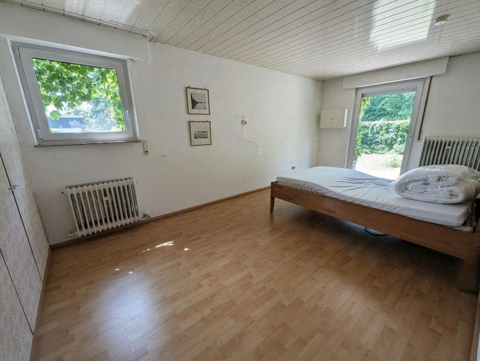 منزل أتريوم جذاب في هيغناخ: هادئ، قريب من الطبيعة وملائم للعائلات – Zimmer 3 mit Zugang zum Garten