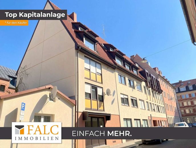 Kapitalanlage oder Eigennutzung - Renovierte 1-Zimmer-Wohnung – Außenansicht - (KI generiert)