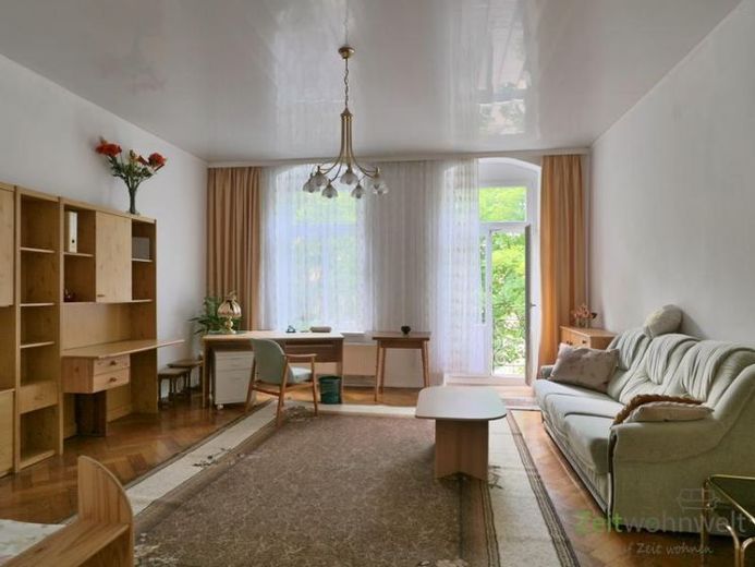 (EF1285_M) Dresden: Plauen, preiswerte möblierte Wohnung mit 2 Schlafzimmern und Veranda – Foto 1