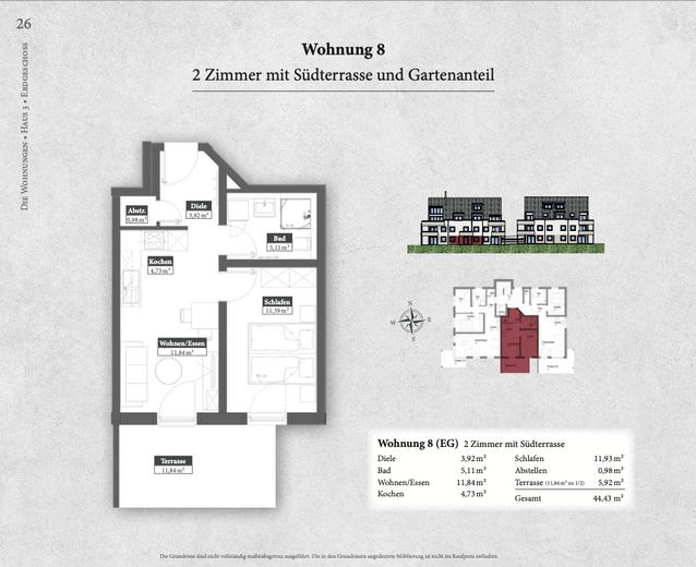 Lage und Grundriss