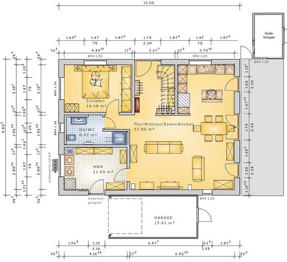 Einfamilienhaus Baujahr 2022 KFW55 – Foto 11