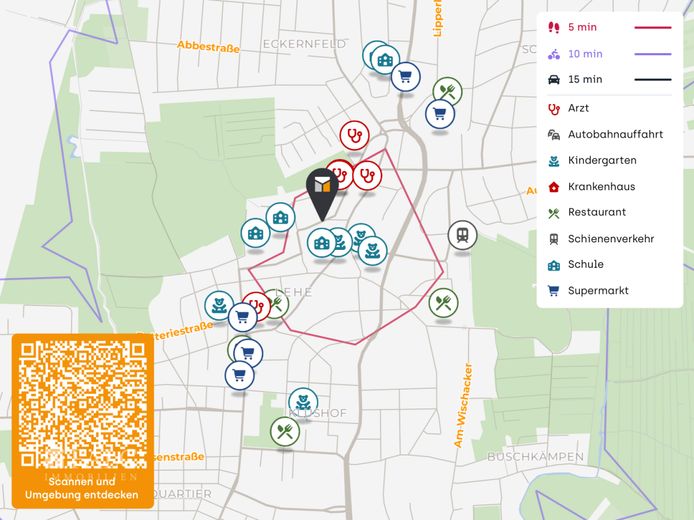 Szansa na projekt w najlepszej lokalizacji: 2700m2 dla Twojej wizji! – Lageplan