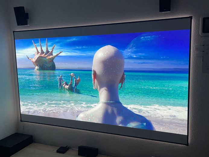 100 Zoll 4K Leinwand Dolby Sur