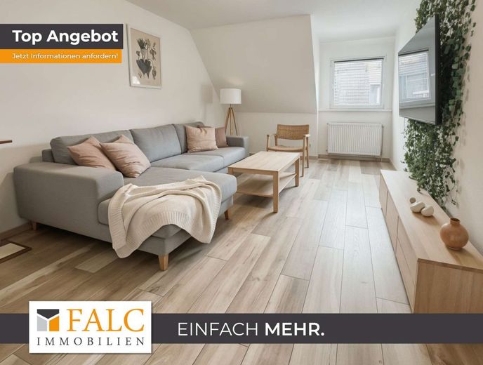Top Kapitalanlage - kleine feine Eigentumswohnung im Zentrum – Wohnzimmer