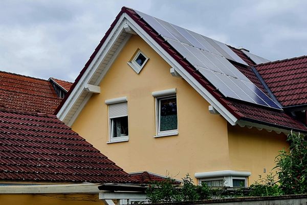 Modernes Einfamilienhaus