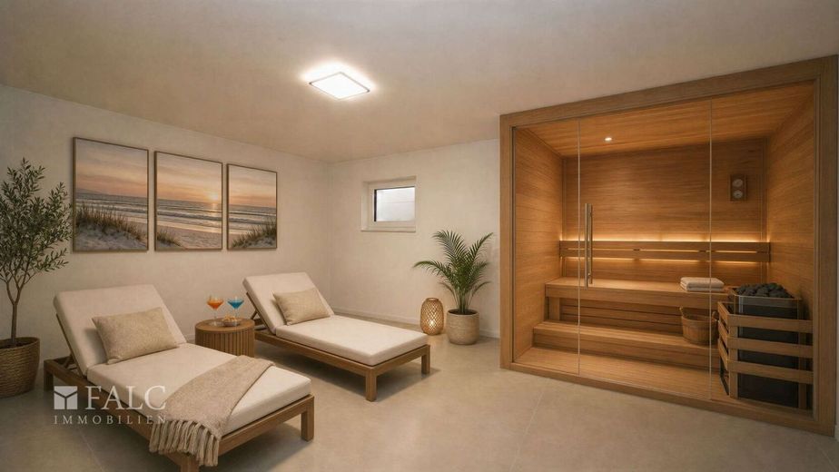(T)Raum trifft Design - FALC Immobilien Heilronn – Wellness-Bereich