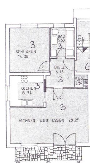 Toplage - Ingolstadt - "Altes Westviertel" 2 ZKB mit Balkon und Garage – Photo 9